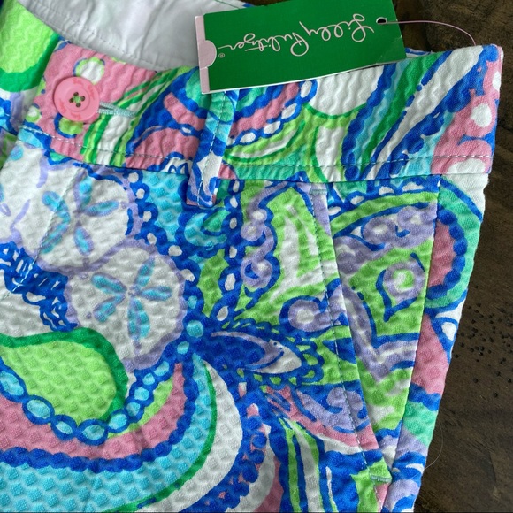 New Lilly Pulitzer Conch Republic 5” Callahan Shorts Size 00 - Picture 9 of 16
